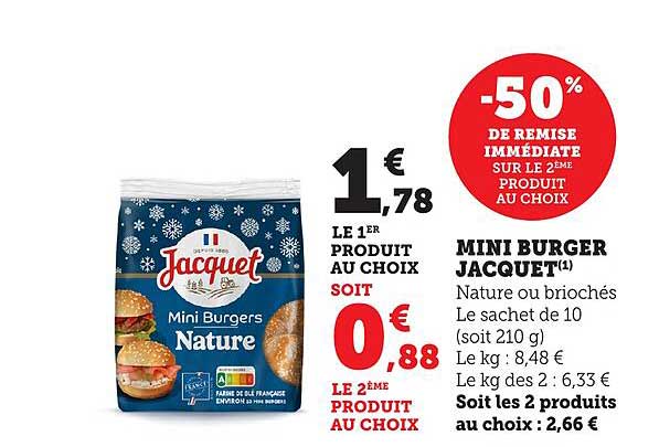 MINI BURGER JACQUET
