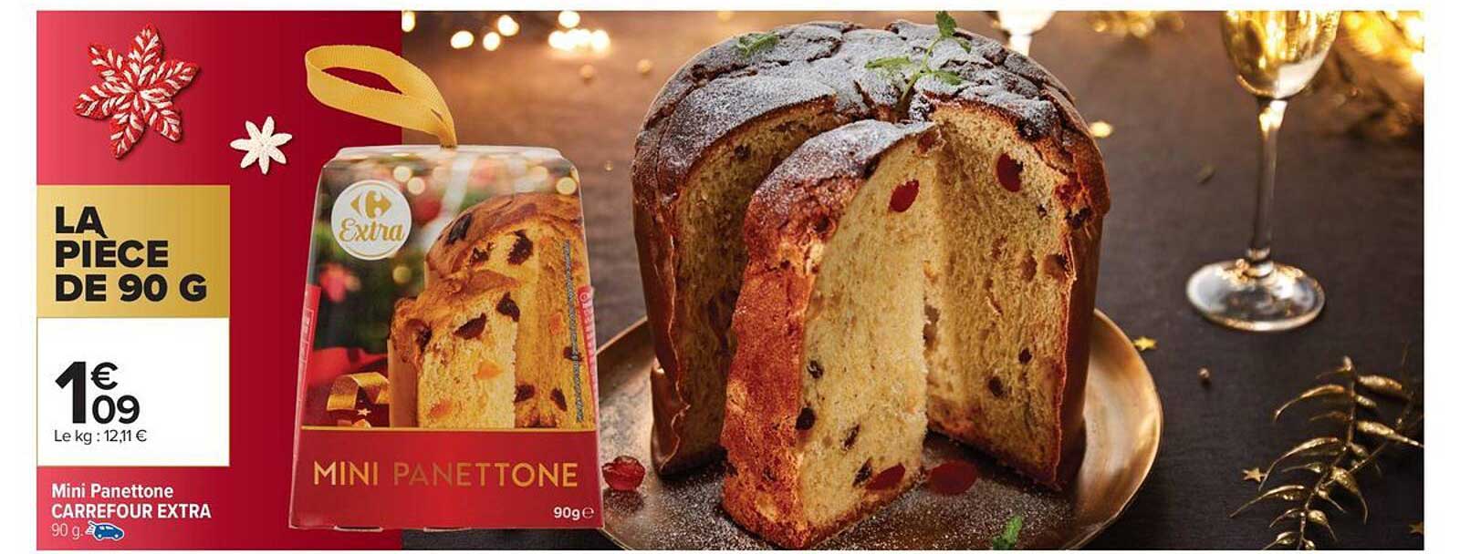 Mini Panettone Carrefour Extra
