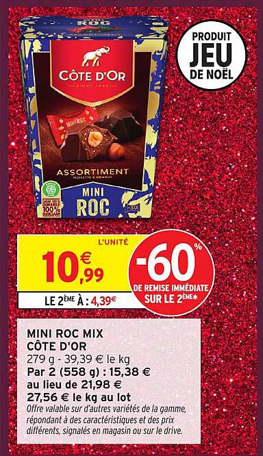 MINI ROC MIX CÔTE D'OR