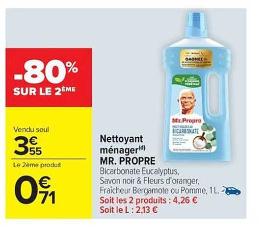 Nettoyant ménager(d) MR. PROPRE