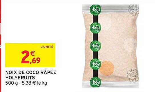 NOIX DE COCO RÂPÉE HOLYFRUITS