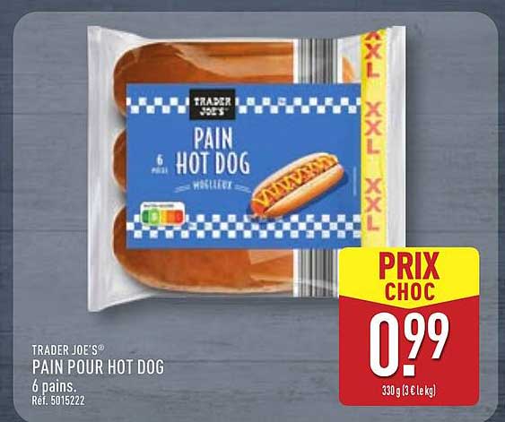 PAIN POUR HOT DOG