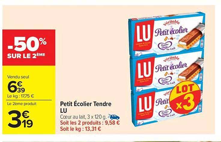 Petit Écolier Tendre LU