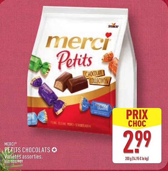 PETITS CHOCOLATS - Variétés assorties.