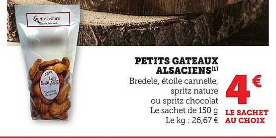 PETITS GATEAUX ALSACIENS