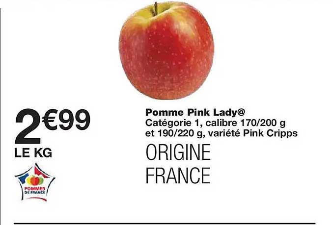 Pomme Pink Lady@