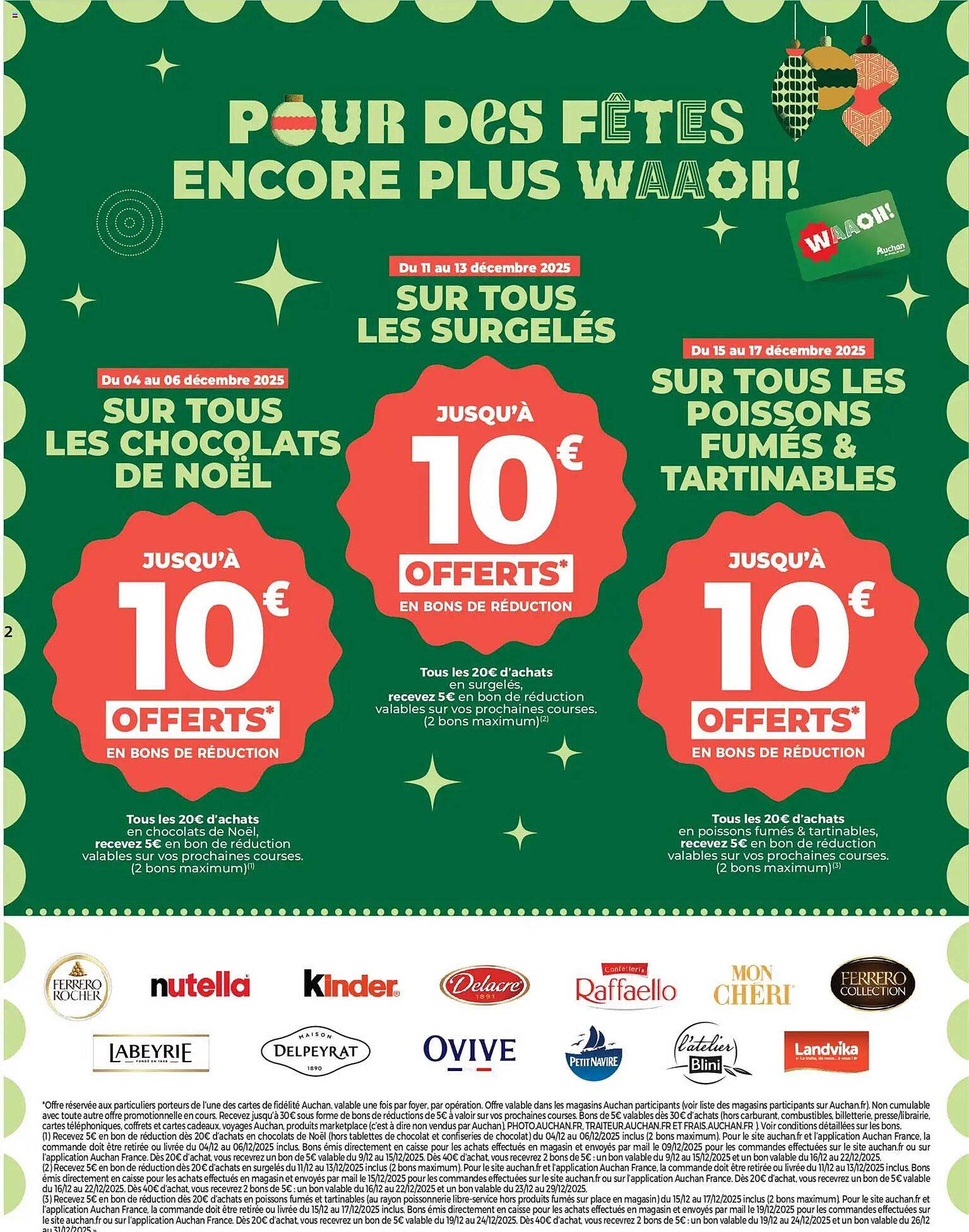 Pour des fêtes encore plus Waaah!