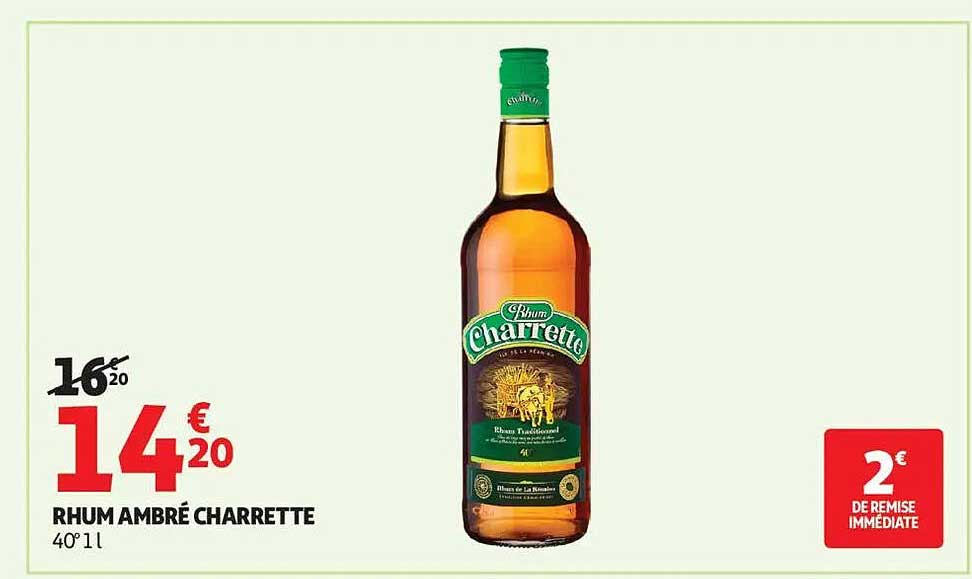 RHUM AMBRÉ CHARRETTE