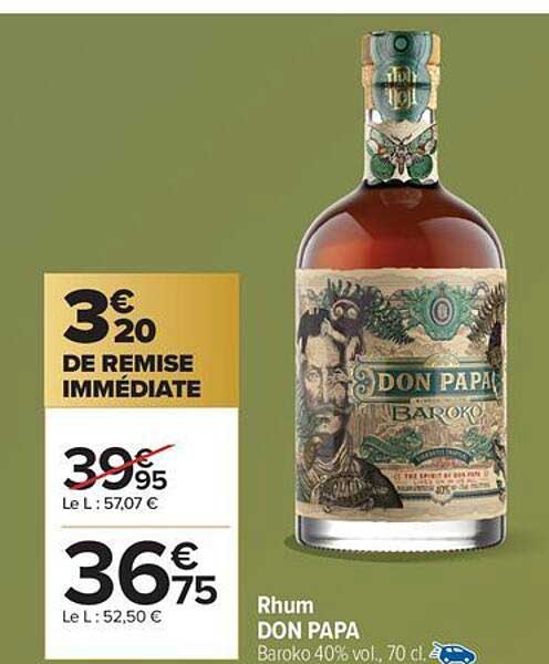 Rhum DON PAPA