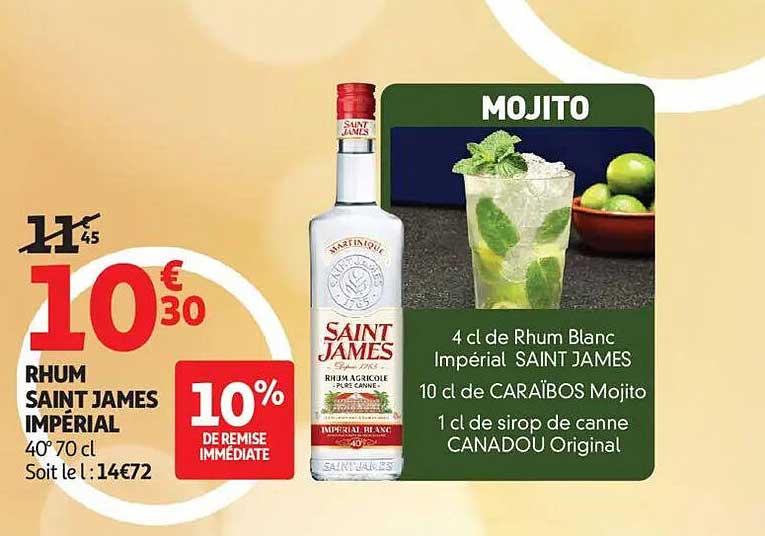 RHUM SAINT JAMES IMPÉRIAL
