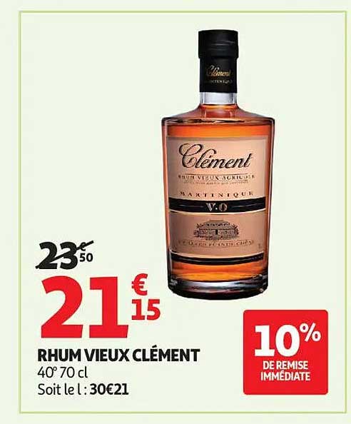 RHUM VIEUX CLÉMENT