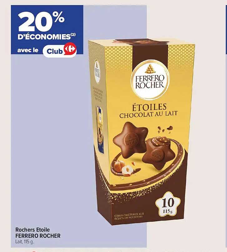 Rochers Étoile FERRERO ROCHER