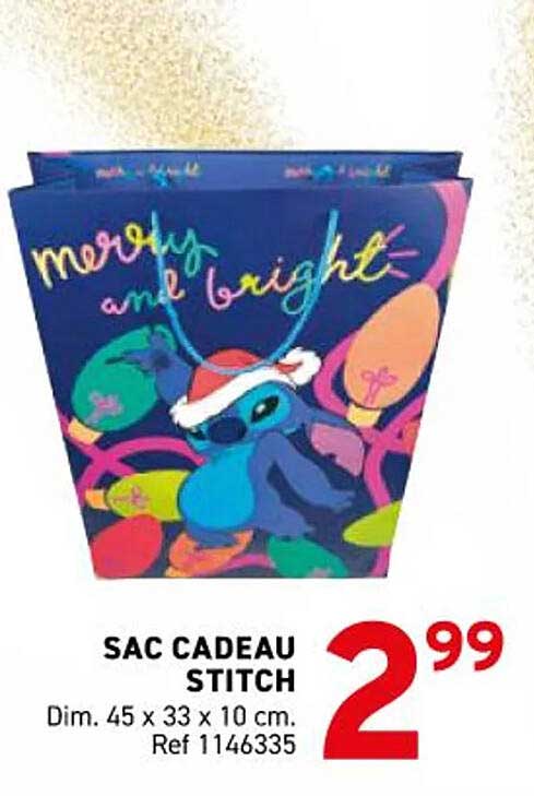 SAC CADEAU STITCH