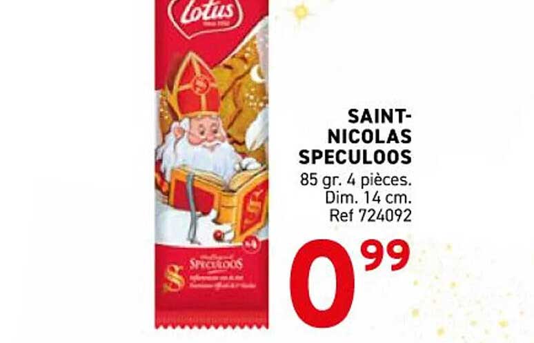 SAINT-NICOLAS SPECULOOS