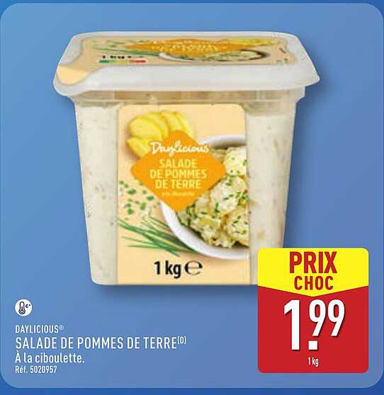 SALAD DE POMMES DE TERRE À LA CIBOULETTE