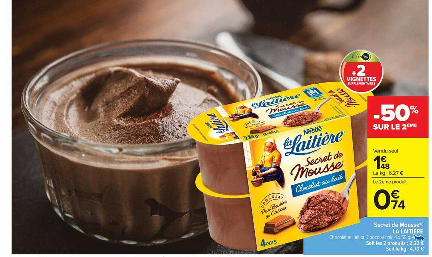 Secret de Mousse® LA LAITIÈRE