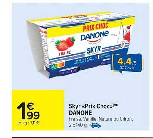 Skyr «Prix Choc»(m) DANONE