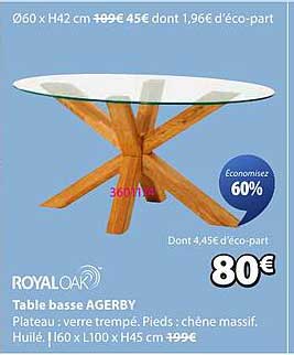 Table basse AGERBY