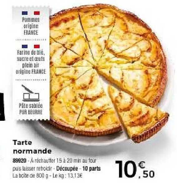 Tarte normande