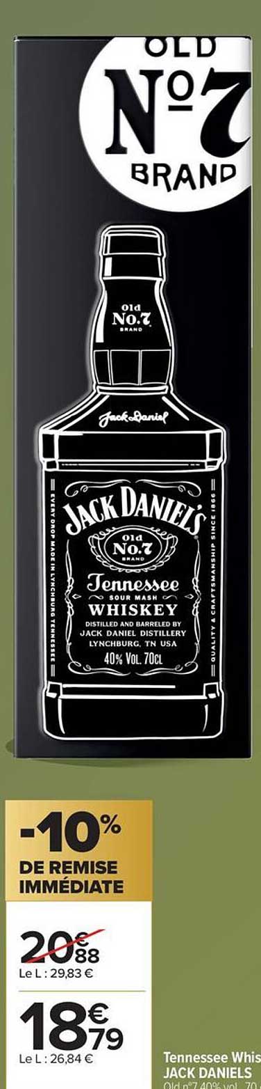 Tennessee Whiskey JACK DANIELS