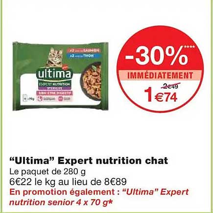 "Ultima" Expert nutrition chat