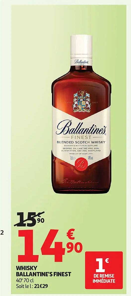 WHISKY BALLANTINE'S FINEST