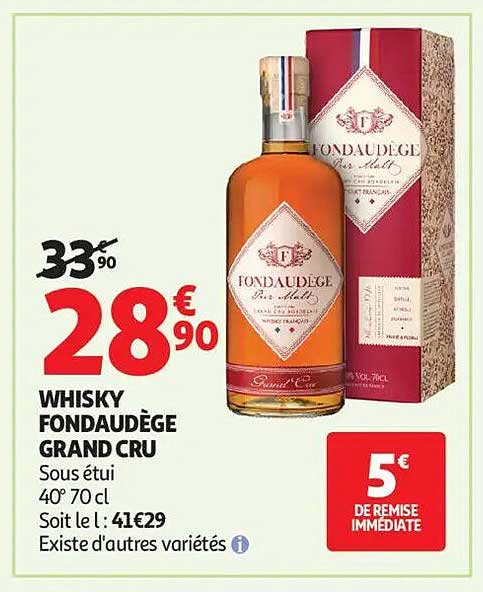 WHISKY FONDAUDÈGE GRAND CRU