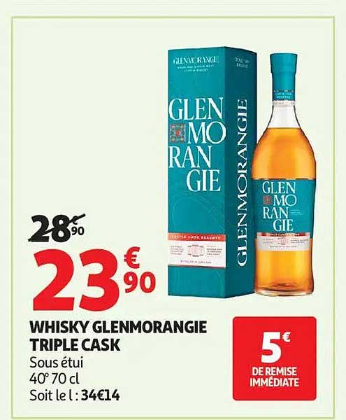 WHISKY GLENMORANGIE TRIPLE CASK