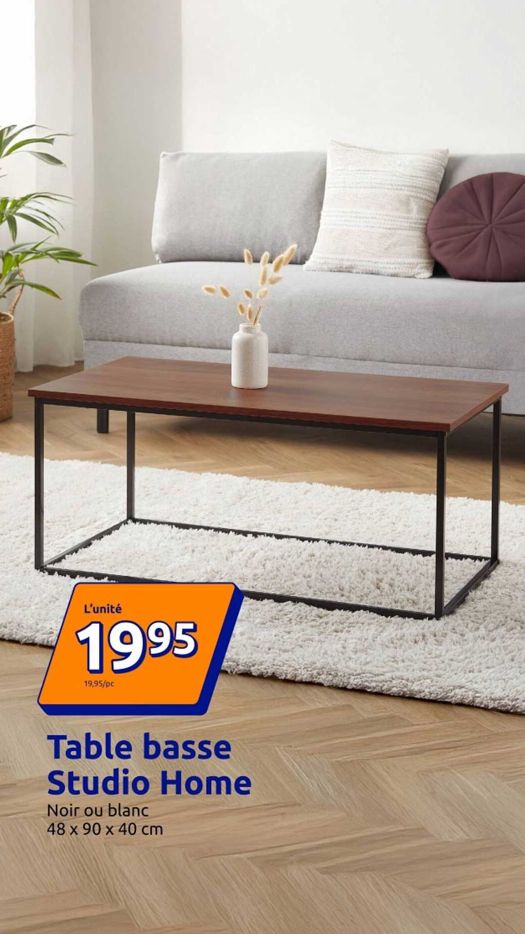 Table basse Studio Home