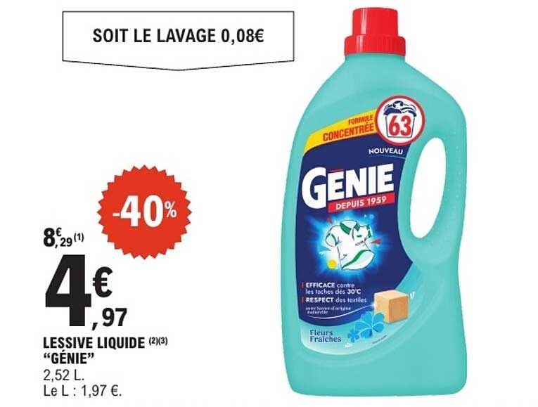Promo Lessive Liquide