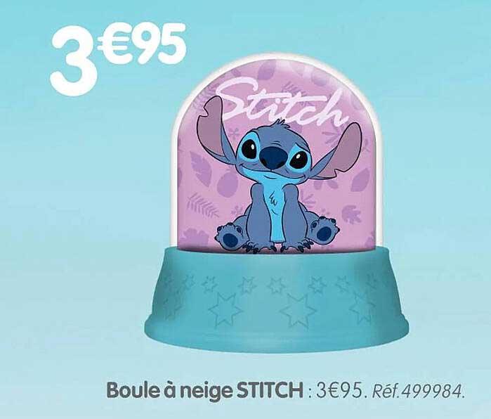 Boule à neige STITCH