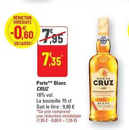 Porto** Blanc CRUZ