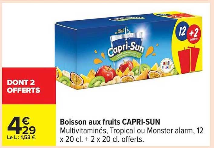 Boisson aux fruits CAPRI-SUN
