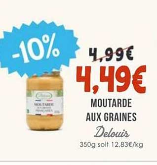 MOUTARDE AUX GRAINES