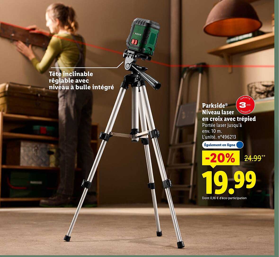 Niveau Laser Lidl 2022
