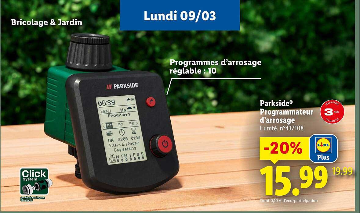 Sitemapcdatahttpswweinfbizidprogrammateur Arrosage Parkside