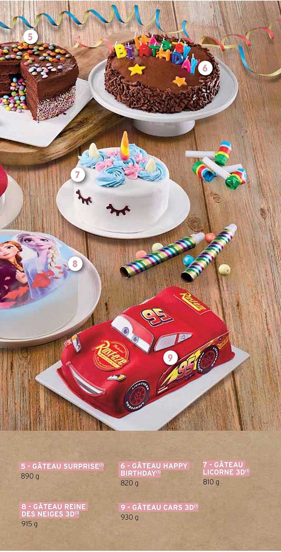 GÂTEAU HAPPY BIRTHDAY