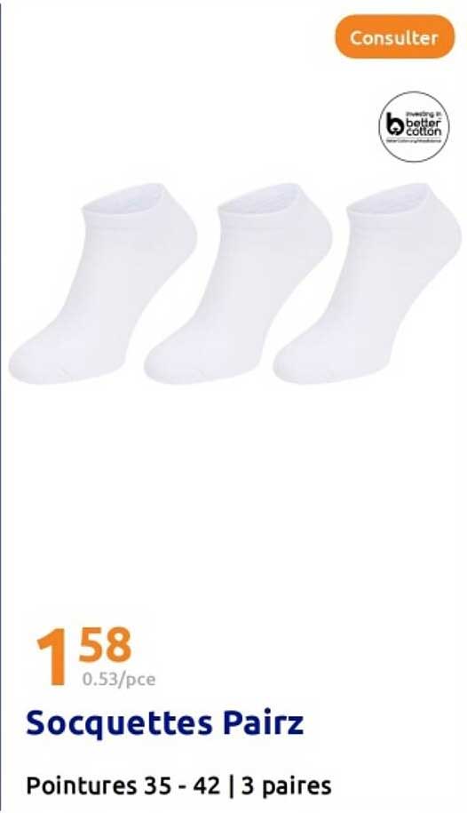 Socquettes Pairz