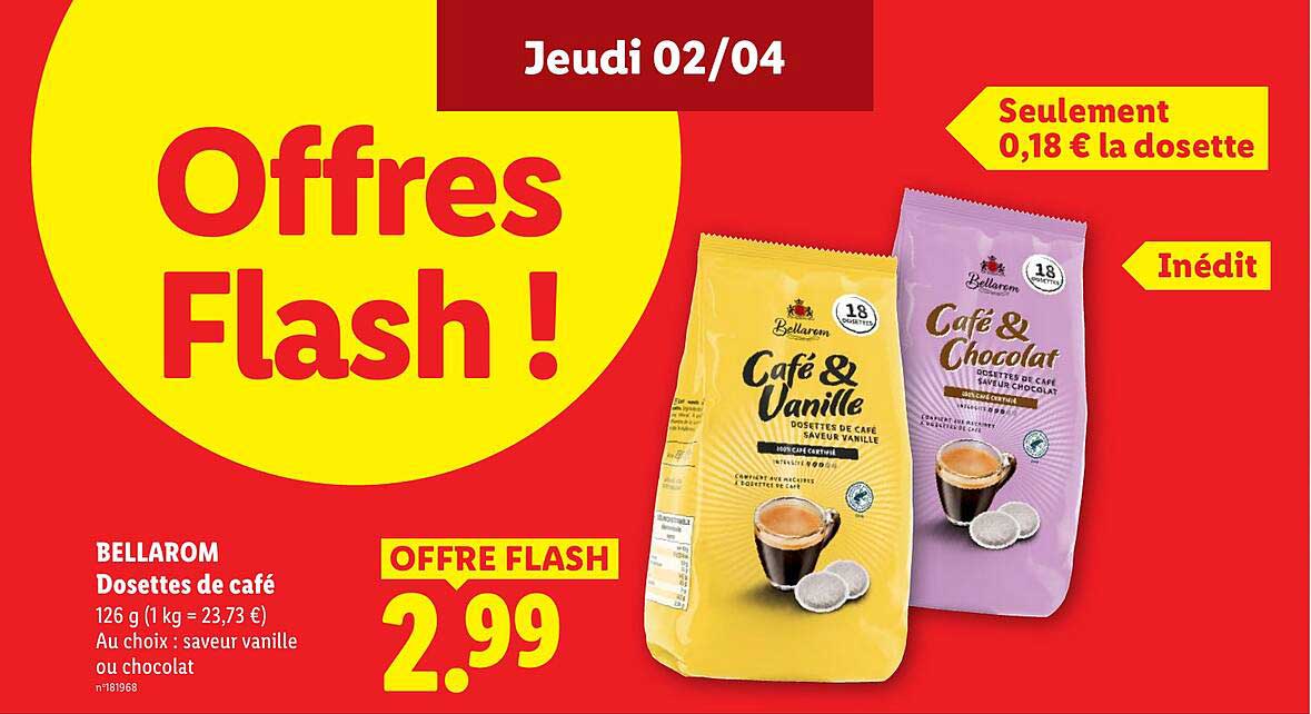 Prix Dosette Caf Lidl