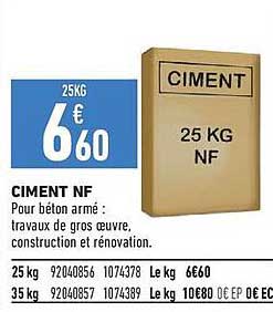 CIMENT NF