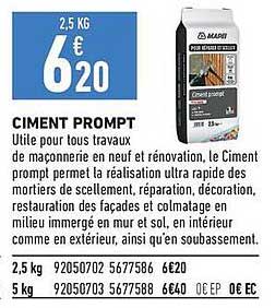 CIMENT PROMPT