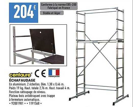ÉCHAFAUDAGE