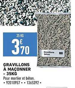 GRAVILLONS À MAÇONNER - 35KG