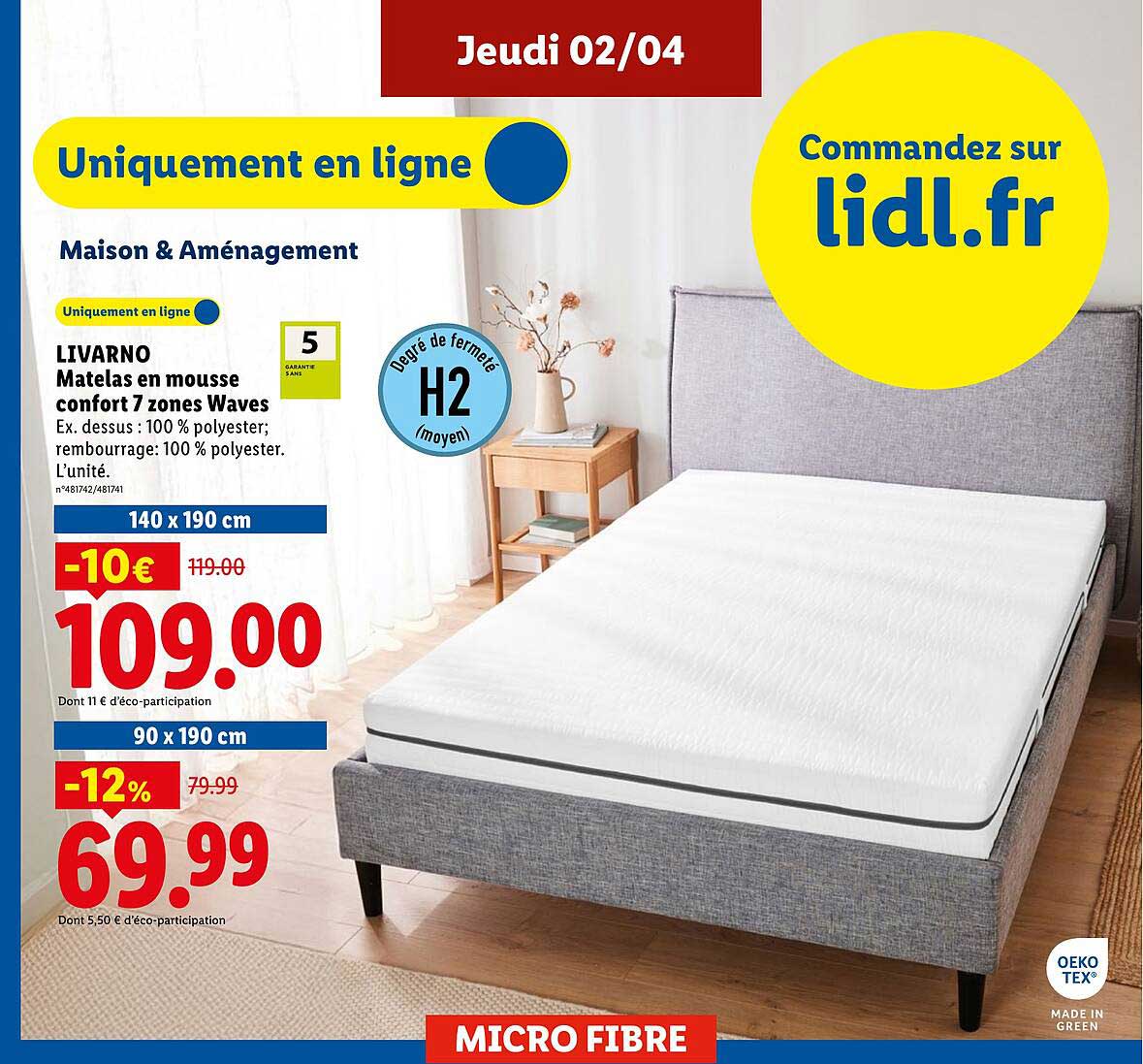 Avis Matelas Lidl
