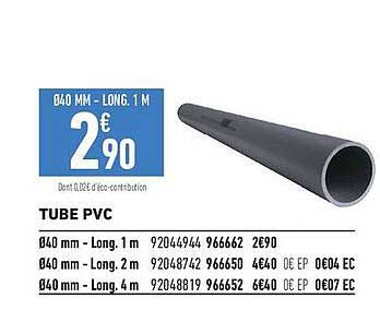 TUBE PVC