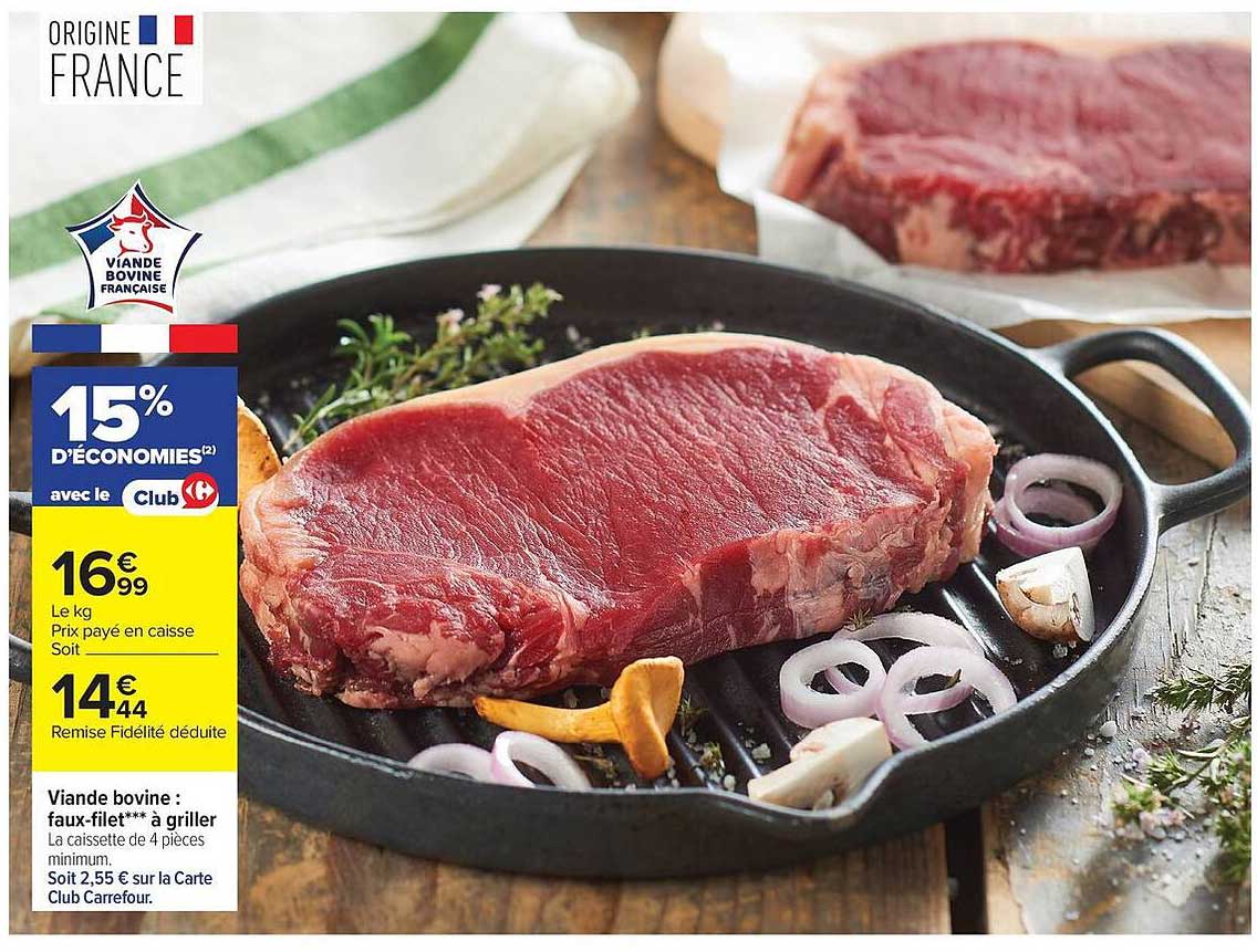 Prix Du Faux Filet