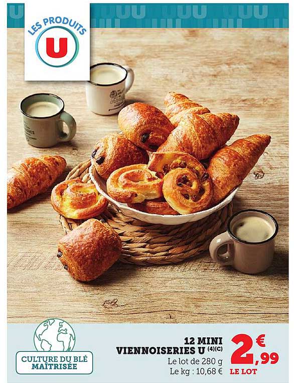 12 MINI VIENNOISERIES U