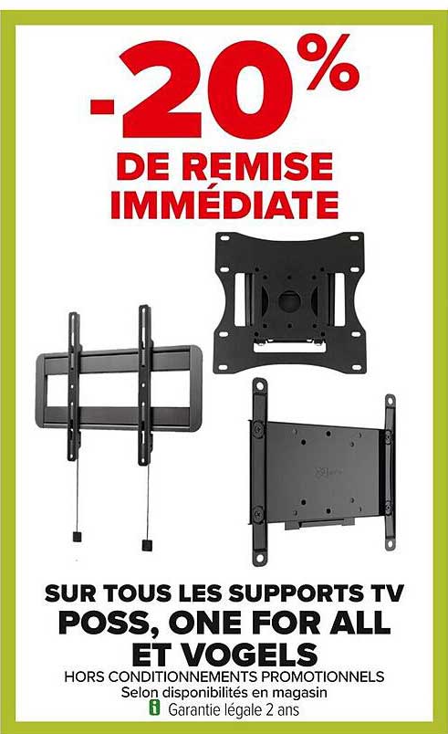 -20% DE REMISE IMMEDIATE