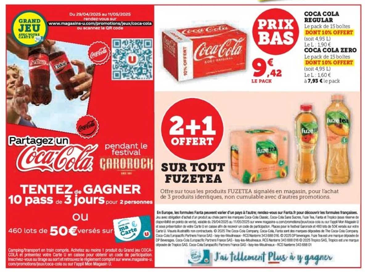 2+1 OFFERT SUR TOUT FUZETEA