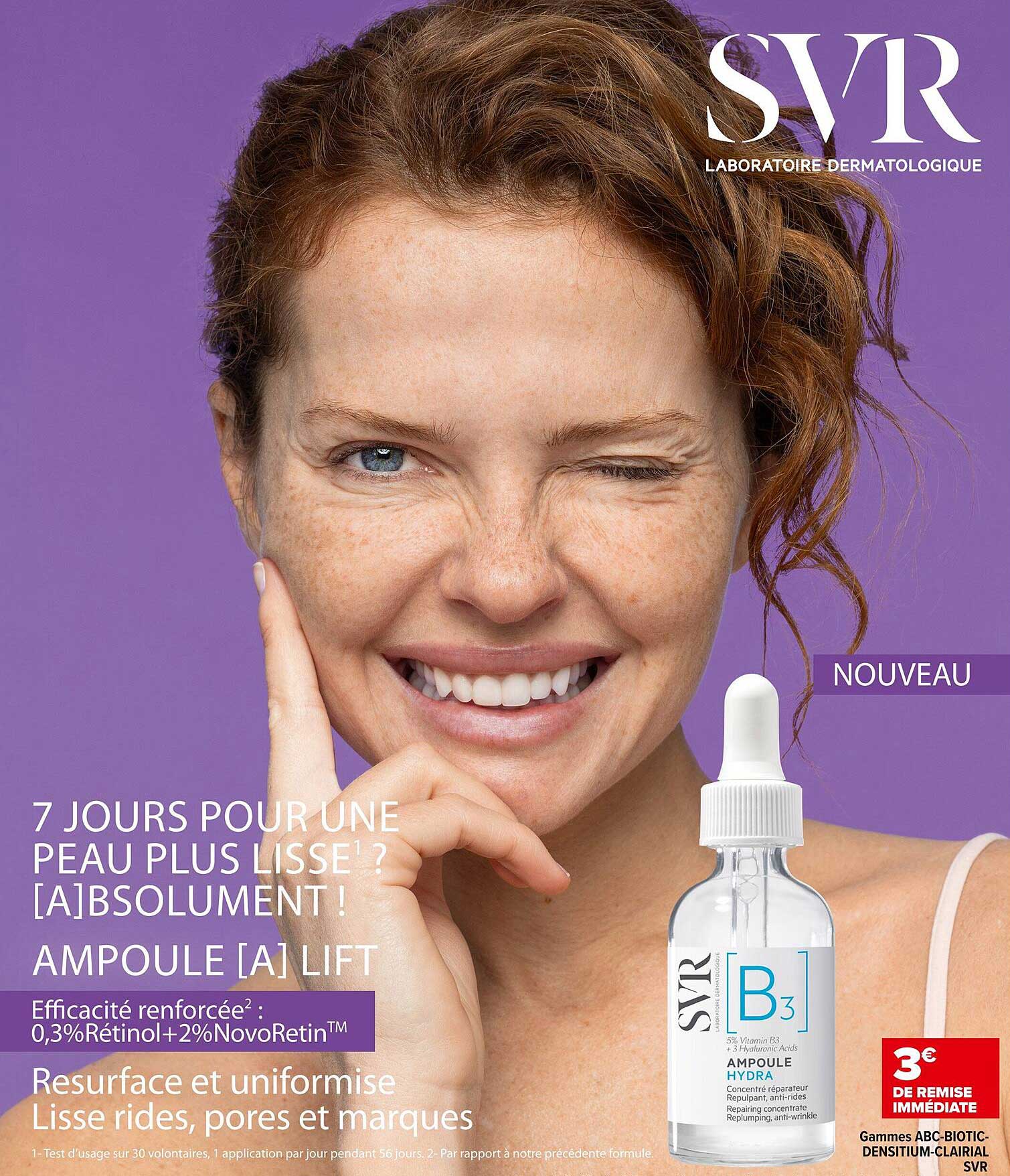 7 JOURS POUR UNE PEAU PLUS LISSE ! [ABSOULMENT !] AMPOULE [A] LIFT